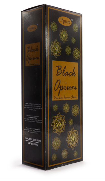 Благовония Ppure  BLACK OPIUM Черный Опиум Hexa аромапалочки уп-6 шт  , упак