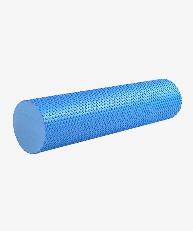 Ролик для йоги и пилатеса синий 60х15 см, ЭВА
