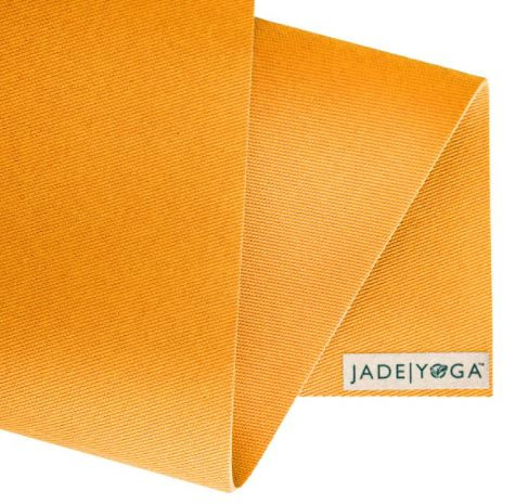 Коврик для йоги Jade Harmony Saffron шафран 5 мм