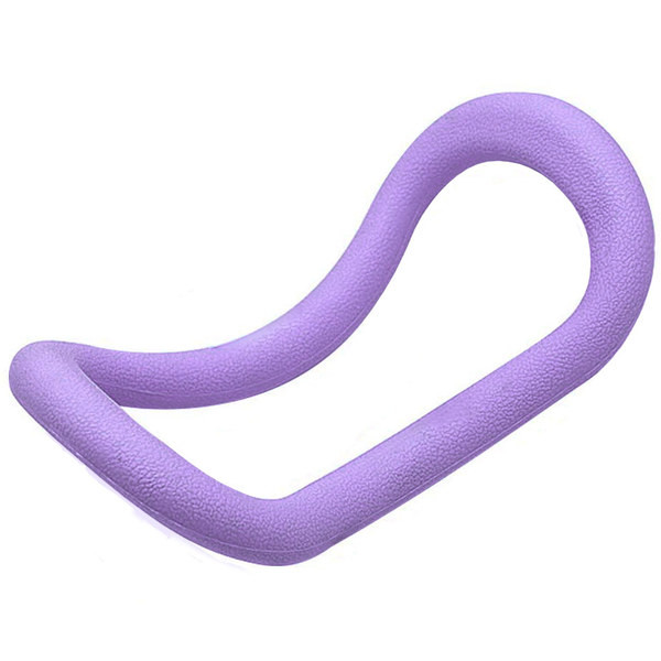 Кольцо эспандер для пилатеса Мягкое (фиолетовое) 