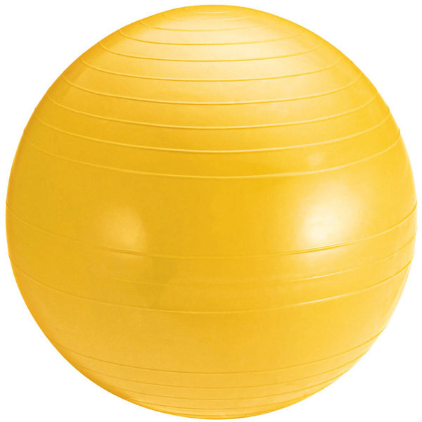 Мяч гимнастический Anti-Burst 65 см (желтый)