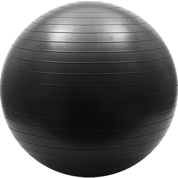 Мяч гимнастический Anti-Burst 55 см (черный)