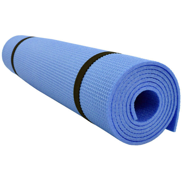 Коврик для фитнеса 150*60*0,6 см (голубой)