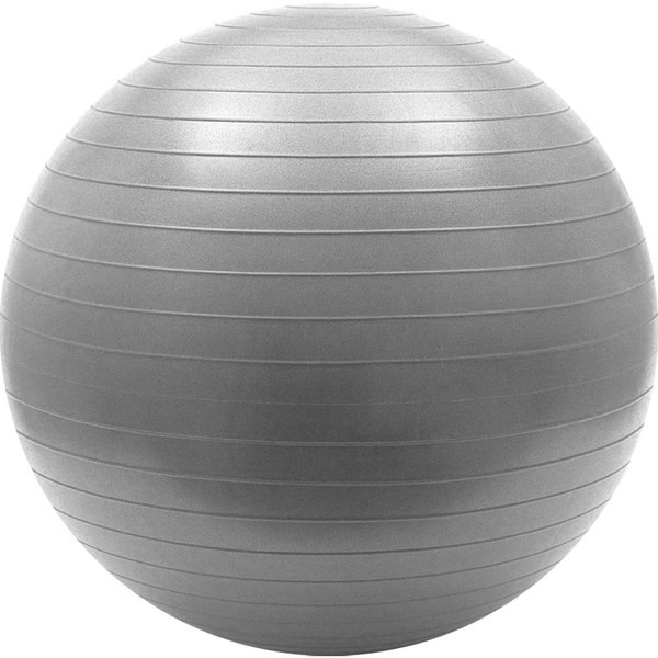 Мяч гимнастический Anti-Burst 55 см (серый)