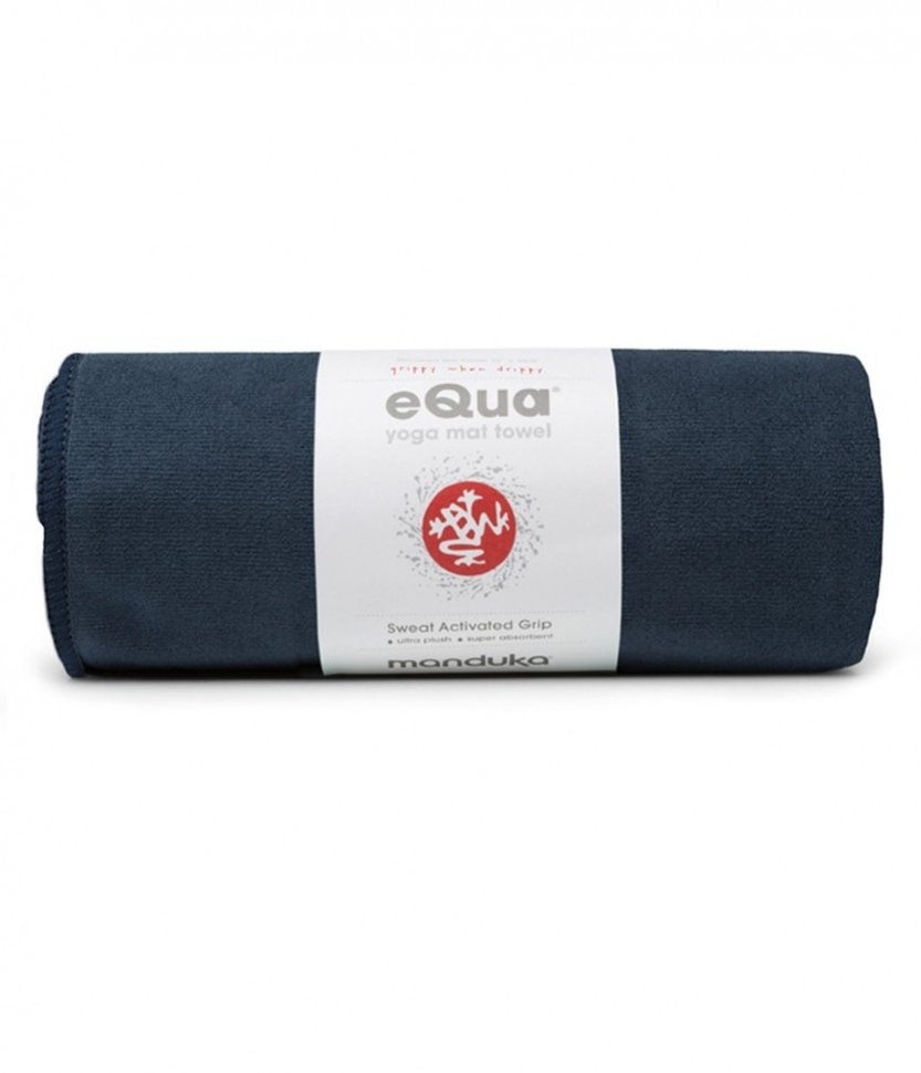 Полотенце для йоги Manduka eQua Mat Towel Midnight, 67 x 182 см