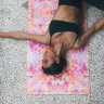 Коврик для йоги YogaDesignLab Combo Mat Kaleidoscope (каучук, микрофибра) 3,5 мм