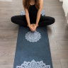 Коврик для йоги YogaDesignLab Combo Mat Mandala Saphire (каучук, микрофибра) 3,5 мм