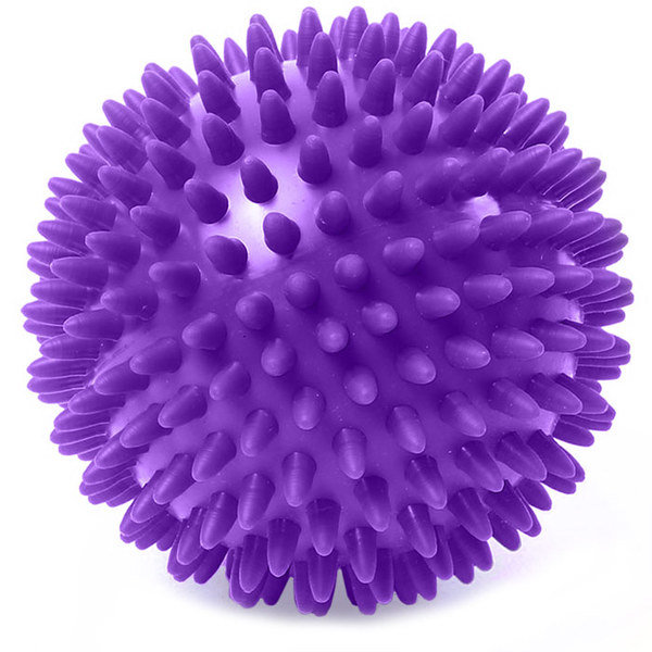 Мяч массажный ПВХ (фиолетовый) 6 см