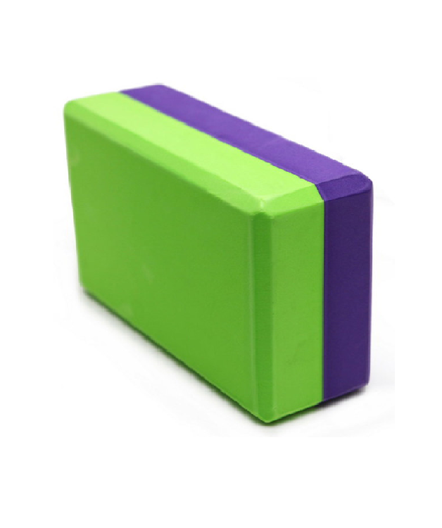Опорный блок 2-х цветный фиолетовый/зеленый