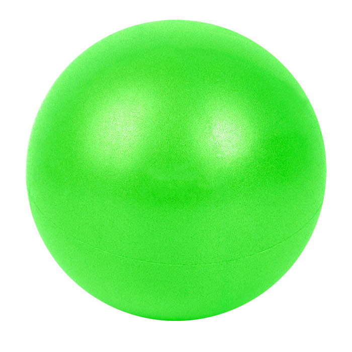 Мяч для йоги пилатеса (ПВХ) 25 см (зеленый)