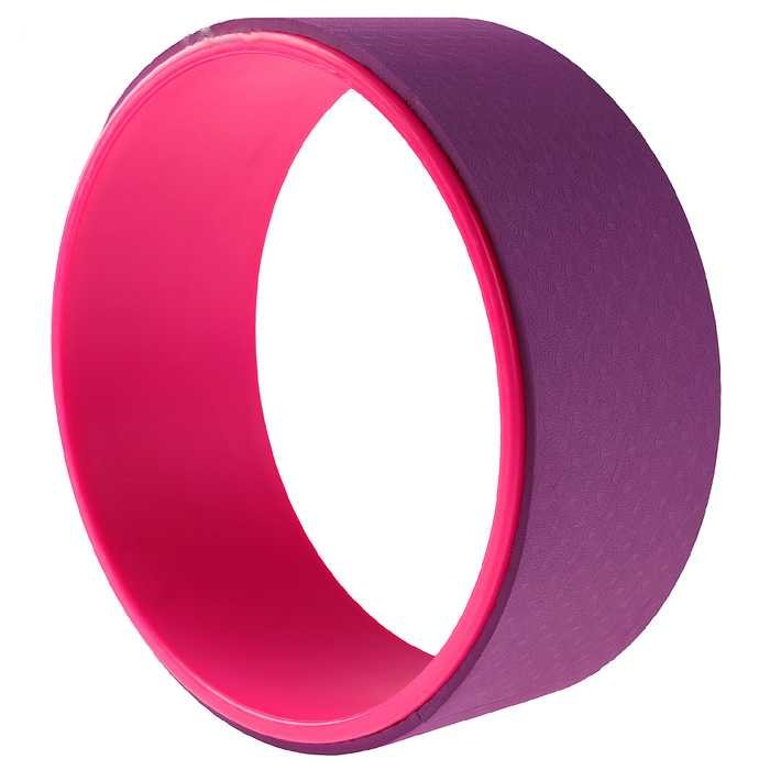 Колесо для йоги Лотос (розово-фиолетовый)
