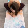 Коврик для йоги YogaDesignLab Combo Mat Tribeca Flow (каучук, микрофибра) 3,5 мм