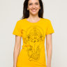 Женская футболка Ganesha, желтый