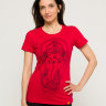 Женская футболка Ganesha, красный