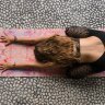 Коврик для йоги YogaDesignLab Commuter Mat Kaleidoskop (каучук, микрофибра) 1,5 мм