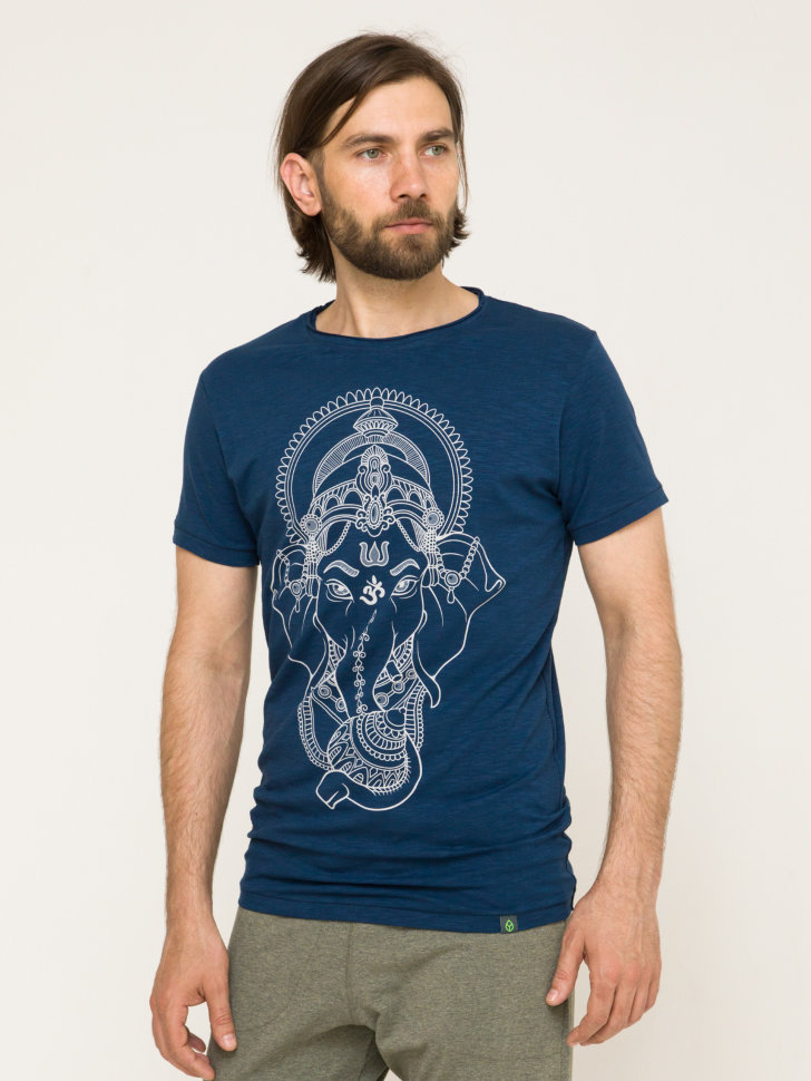 Мужская футболка Ganesha, синий