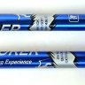 Палки для скандинавской ходьбы 2-х секционные с чехлом (синие) до 1,35м Телескопическая