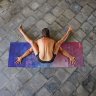 Коврик для йоги YogaDesignLab Commuter Mat Tribeca Love (каучук, микрофибра) 1,5 мм