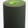 Зеленый коврик для йоги ТПЕ 183х61х0,6 темно-зеленый