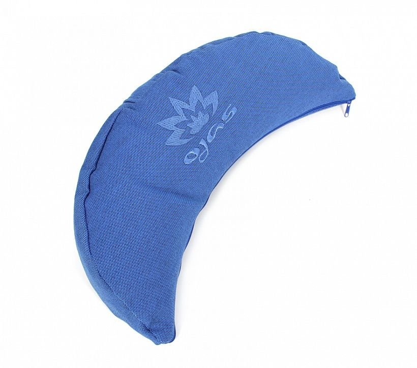 Подушка-полумесяц Lotus синяя