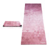Коврик для йоги YogaDesignLab Travel Mat Tribeca Ruby (каучук, микрофибра) 1 мм