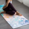 Коврик для йоги YogaDesignLab Travel Mat Tribeca Flow (каучук, микрофибра) 1 мм