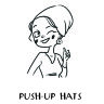 Шапка трикотажная Push-Up Hat ,темно-серая