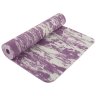 Коврик для йоги ЭВА 183*61*0,6 см (фиолетовый мрамор)