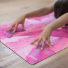 Коврик для йоги YogaDesignLab Travel Mat Malie (каучук, микрофибра) 178х61х0,1cм