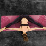 Коврик для йоги YogaDesignLab Infinity Mandala Rose (каучук) 5 мм