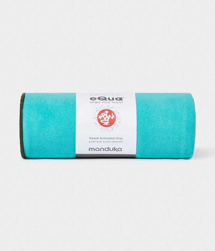 Полотенце для йоги Manduka eQua Mat Towel Tasmanian Blue, 67 x 182 см