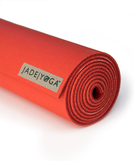 Коврик для йоги Jade Harmony Чили/ Красный 5мм (180 см)