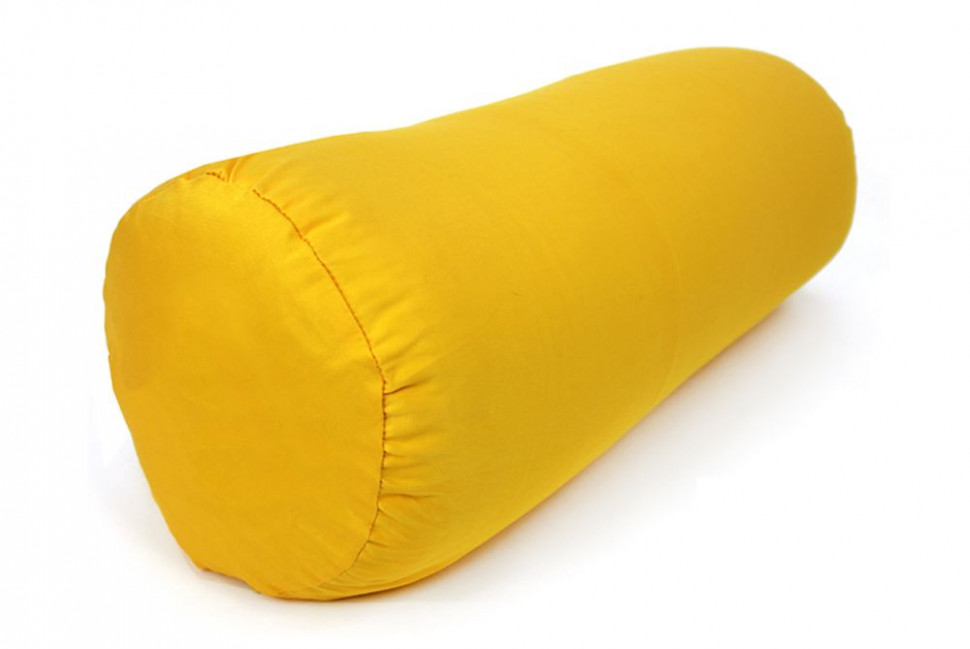 Болстер "Сурья" 55 х 20 см (желтый)